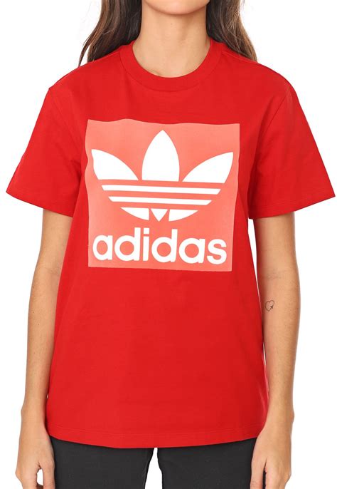 camiseta adidas originals bf vermelha